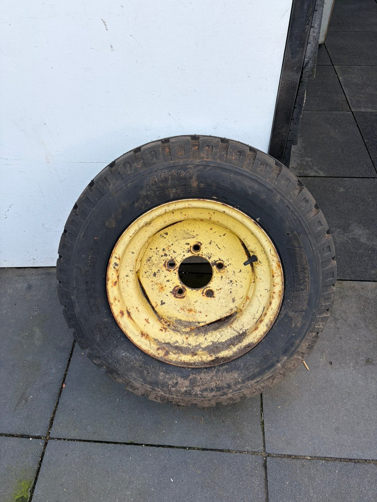 Shovel band met velg, Ophalen, Gebruikt