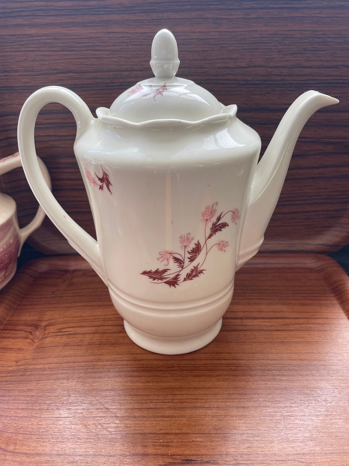 Grote Mosa Koffiepot 28 cm hoog met bloemmotief, Ophalen of Verzenden