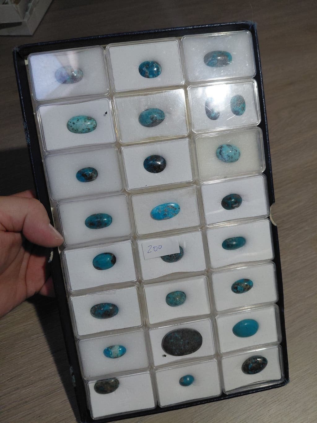 Partij met Turkoois cabochons edelsmid, Sieraden, Tassen en Uiterlijk, Ophalen of Verzenden, Nieuw