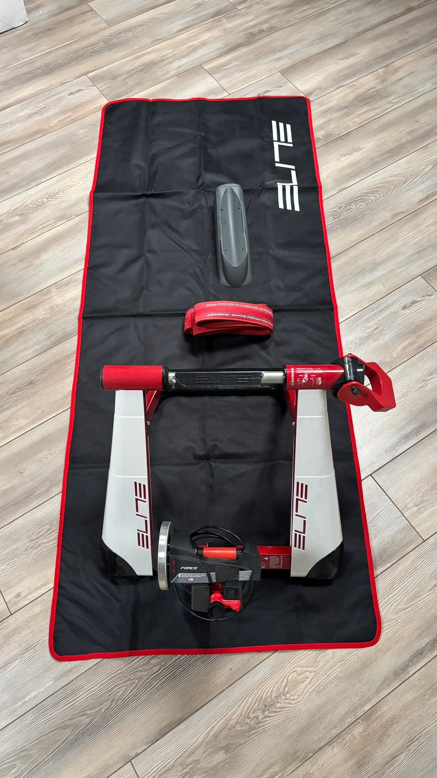 Elite Novo Force fietstrainer met trainermat., Sport en Fitness, Wielrennen, Ophalen, Nieuw, Overige typen