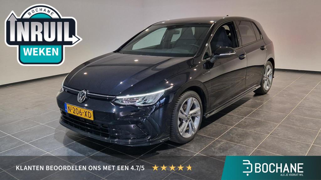 Volkswagen Golf 1.5 eTSI R-Line | Apple Carplay/Android Auto, Auto's, Euro 6, 4 cilinders, Zwart, Origineel Nederlands
