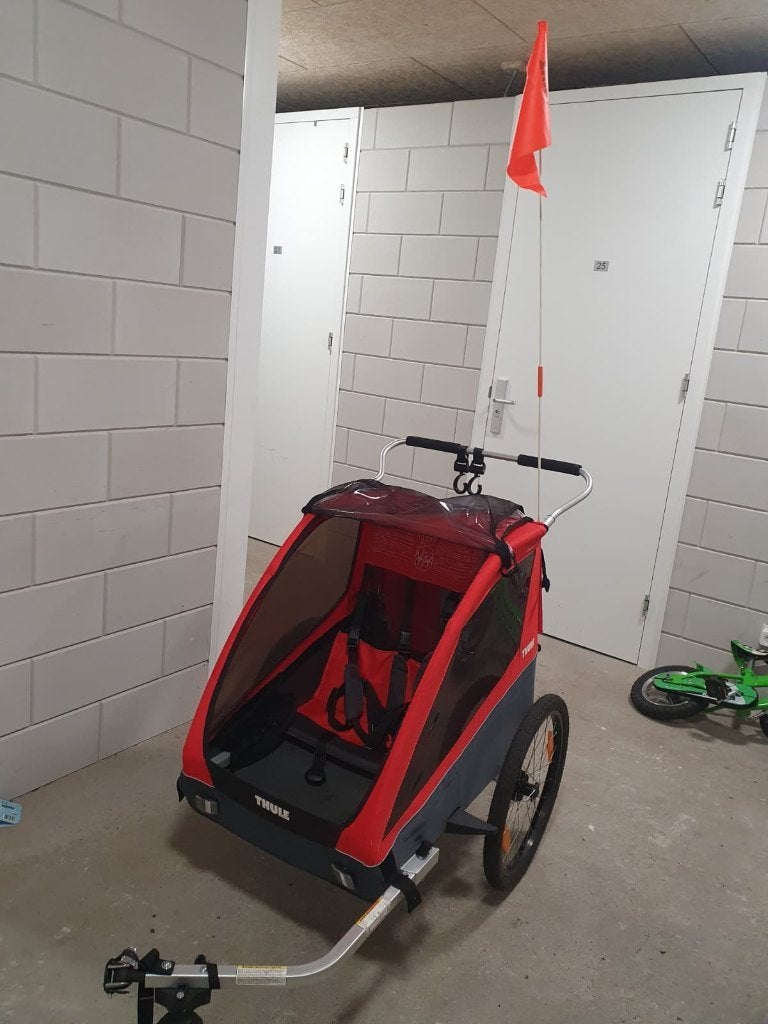 Thule Coaster 2XT Kinderkar Outlet, Ophalen, Minder dan 20 kg, Opvouwbaar, Zo goed als nieuw