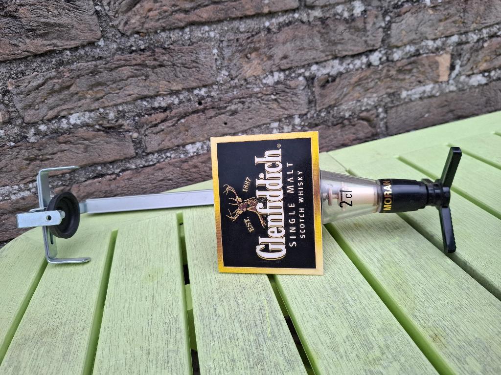 flessenhouder / dispenser met doseur Glenfiddich whisky, Verzamelen, Merken en Reclamevoorwerpen, Ophalen of Verzenden, Nieuw