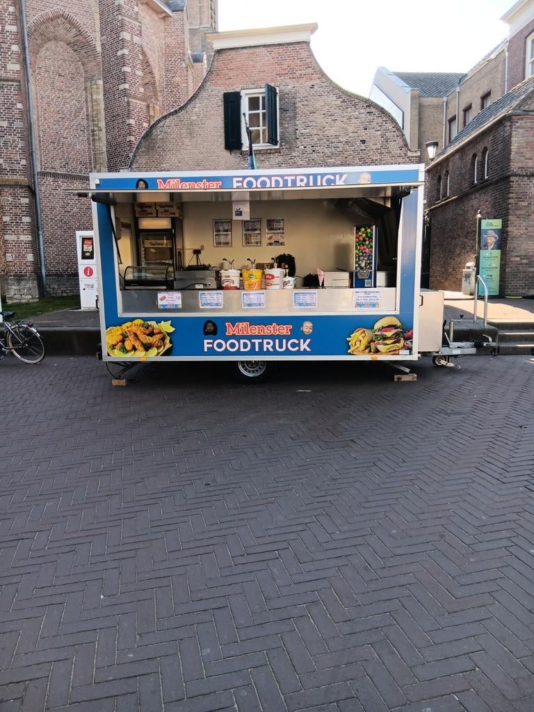 frietwagen op je verjaardag  bedrijf enzovoorts, Hobby en Vrije tijd, Feestartikelen | Verhuur, Ophalen of Verzenden, Nieuw, Verjaardag