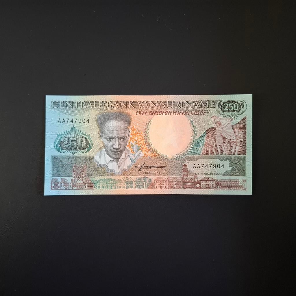 250 gulden Suriname #039, Verzenden, Zuid-Amerika, Los biljet