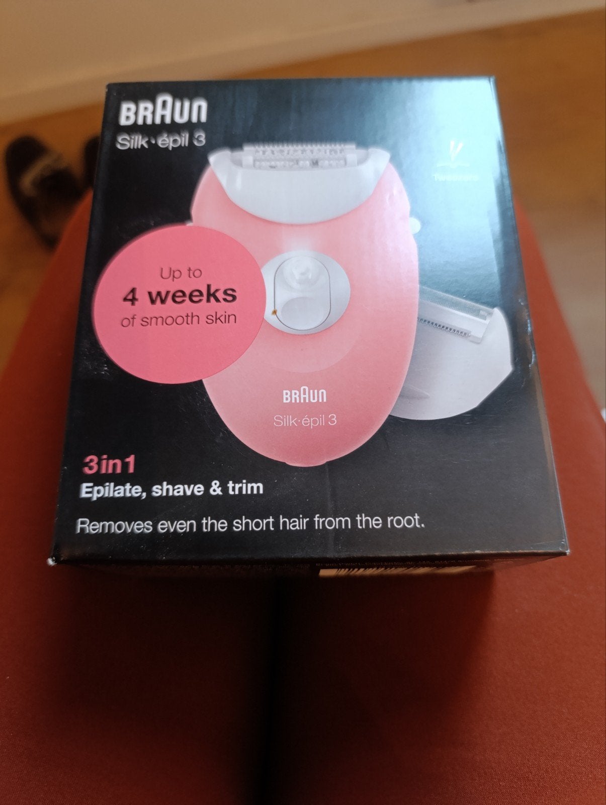 Nieuwe Braun Silk-épil 3 Epilator, Scheer- en Trimset, Ophalen of Verzenden, Nieuw, Scheren en Epileren