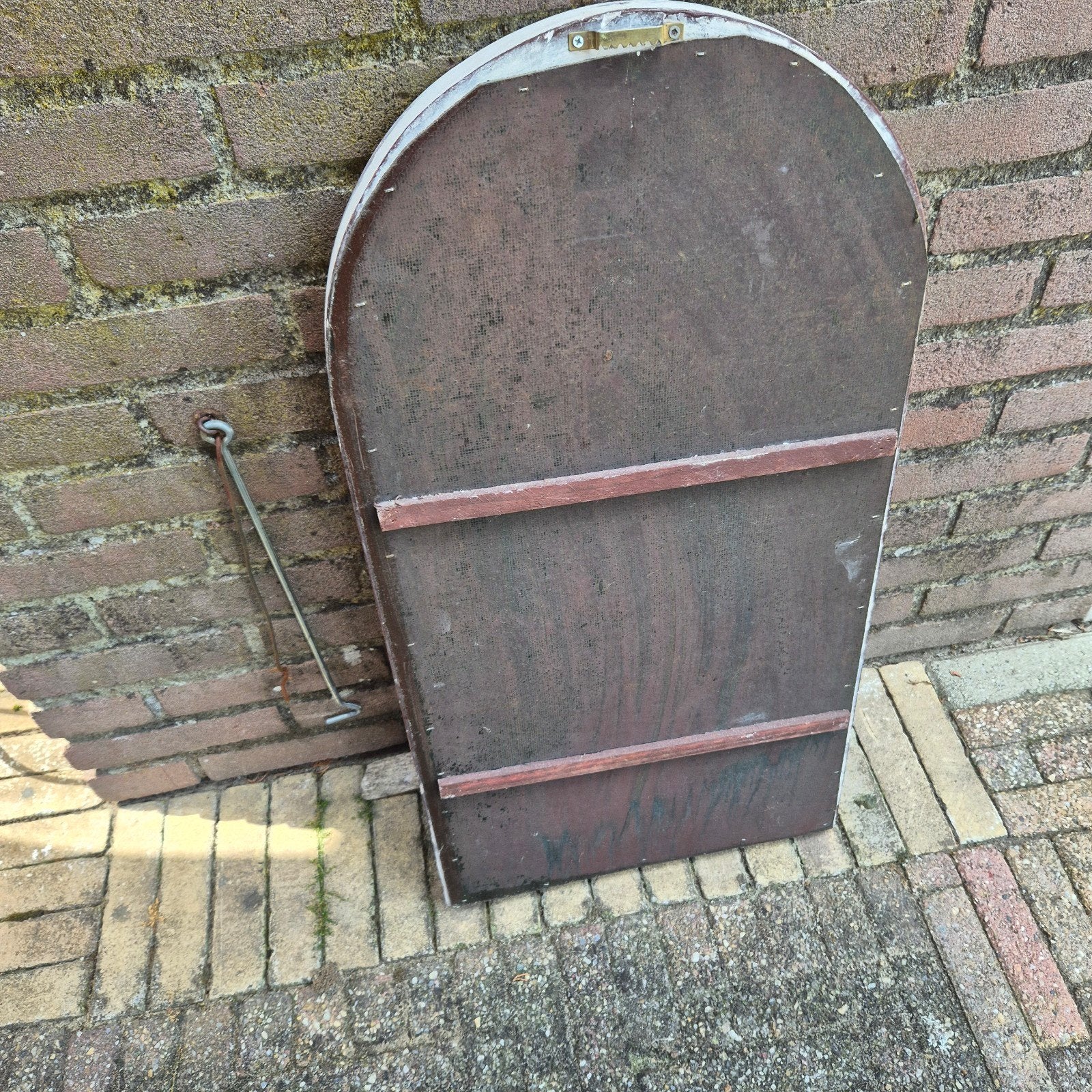 Tuinspiegel, Tuin en Terras, Tuinwanddecoratie, Ophalen, Gebruikt