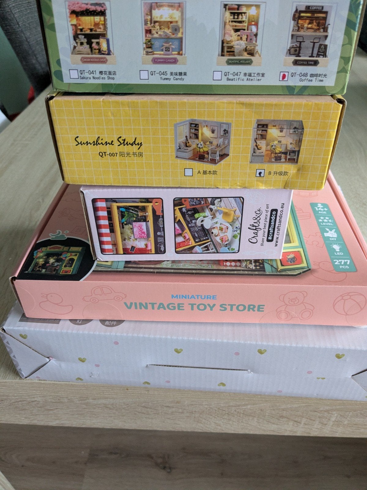 DIY Miniatuur Huisjes en Winkeltjes - Diverse Sets, Overige thema's, Nieuw, Meerkleurig, Educatief