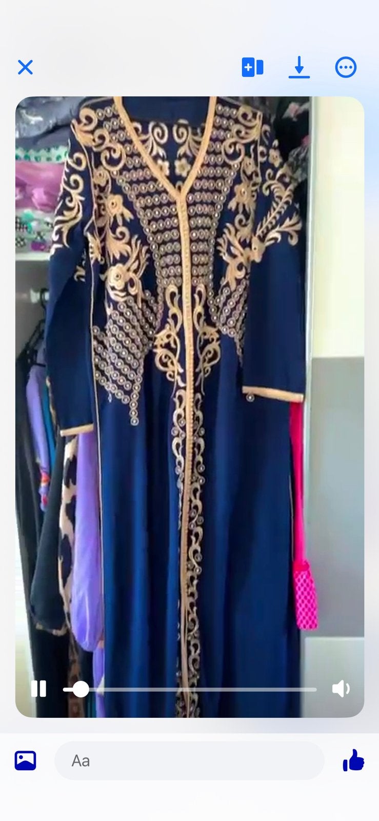 Kaftan, Kleding | Dames, Gelegenheidskleding, Ophalen, Zo goed als nieuw, Overige typen