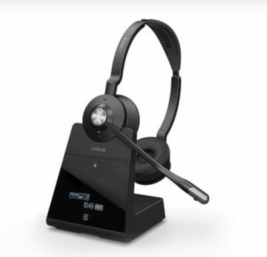 Jabra Engage 75 Stereo – Draadloze professionele headset, Computers en Software, Ophalen of Verzenden, Draadloos, Over-ear, Jabra