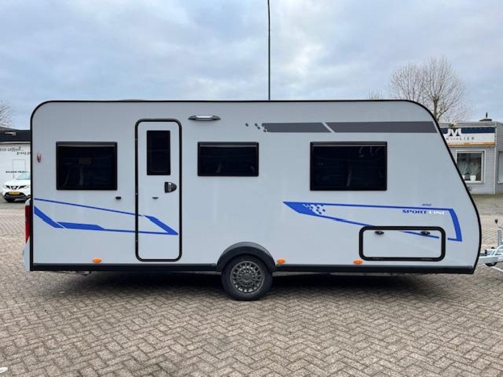 Caravelair Sport Line 492 Nieuw Model 2026, Caravans en Kamperen, Rondzit, Bedrijf, 5 tot 6 meter, Schokbreker