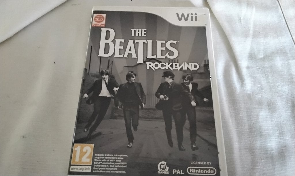 Nintendo Wii game The Beatles Rock Band Muziek Game, Ophalen, Muziek, 1 speler, Zo goed als nieuw