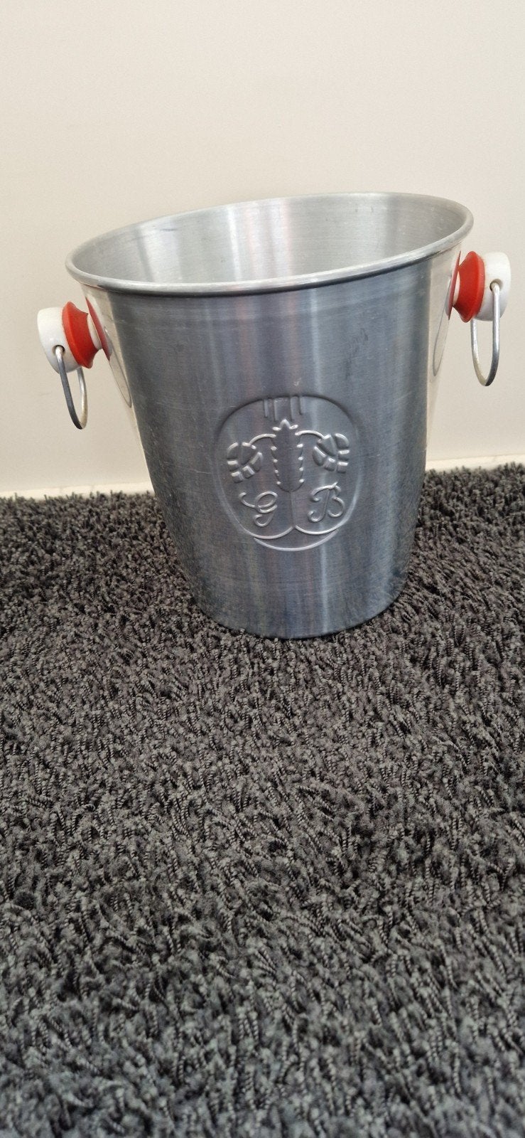 Grolsch bierkoeler, Ophalen of Verzenden, Gebruikt, Zilver, Metaal