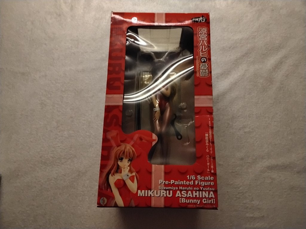 1/6 Scale Mikuru Asahina (Bunny Girl Ver. Red), Ophalen of Verzenden, Nieuw