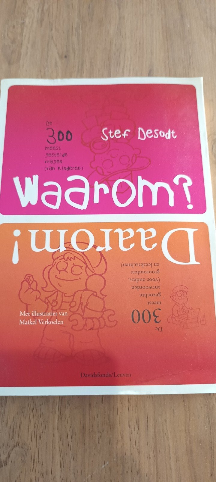 Waarom? De 300 meest gestelde vragen (van kinderen), Boeken, Ophalen of Verzenden, Zo goed als nieuw, Stef Desodt, Non-fictie