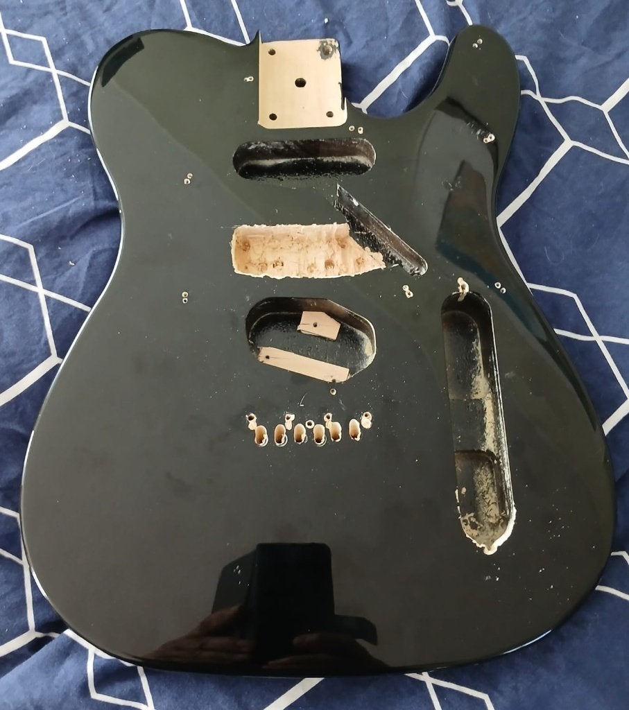 telecaster body voor de optimist, Muziek en Instrumenten, Instrumenten | Onderdelen, Ophalen, Gebruikt, Elektrische gitaar
