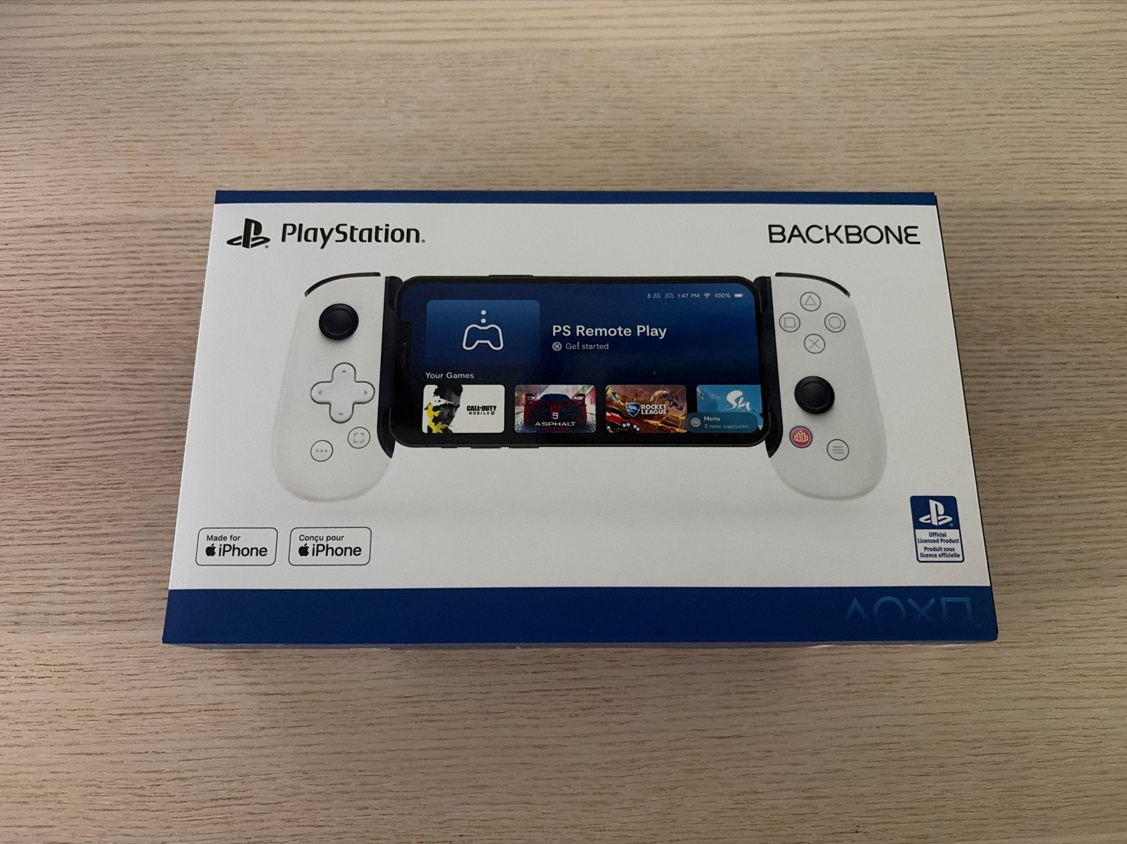 Backbone One PlayStation Edition voor iPhone (Lightning), Backbone, Ophalen of Verzenden, Zo goed als nieuw, Mobiel