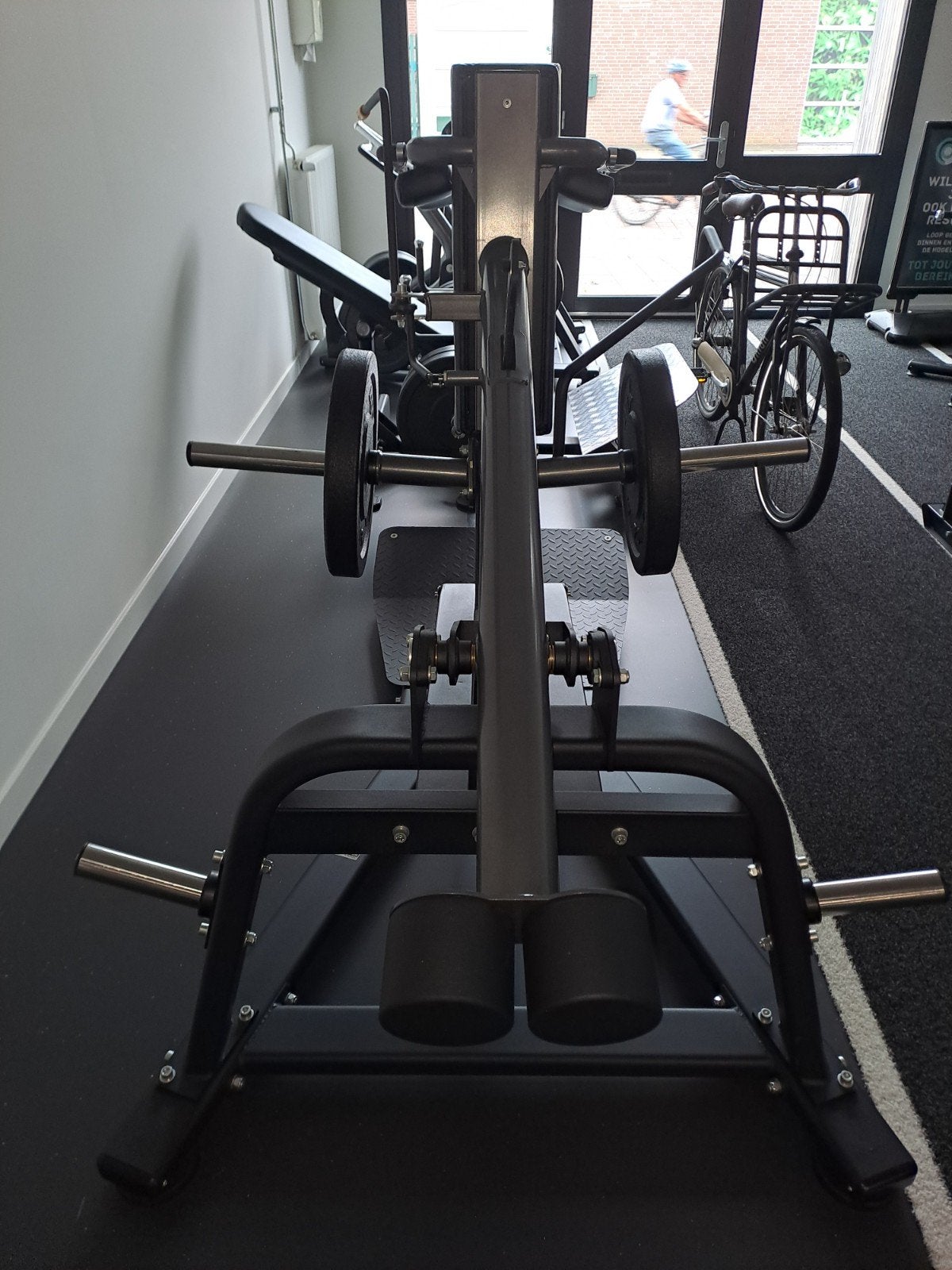 Toorx hack squat plate loaded FWX-6200, Ophalen, Krachtstation, Nieuw, Metaal