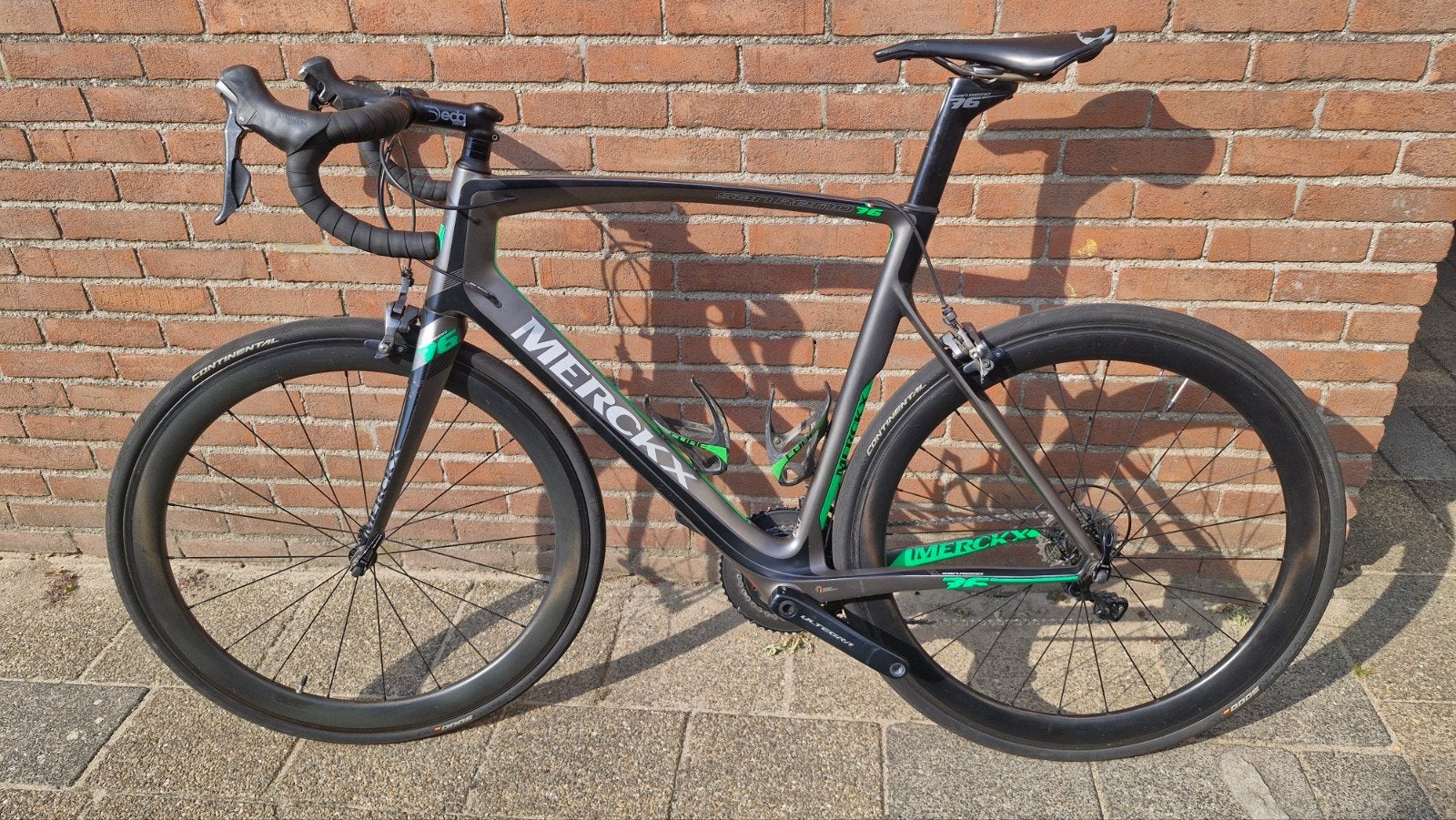 Racefiets Eddy Merckx Ultegra 61 cm, Gebruikt, Carbon, Meer dan 20 versnellingen, Ophalen
