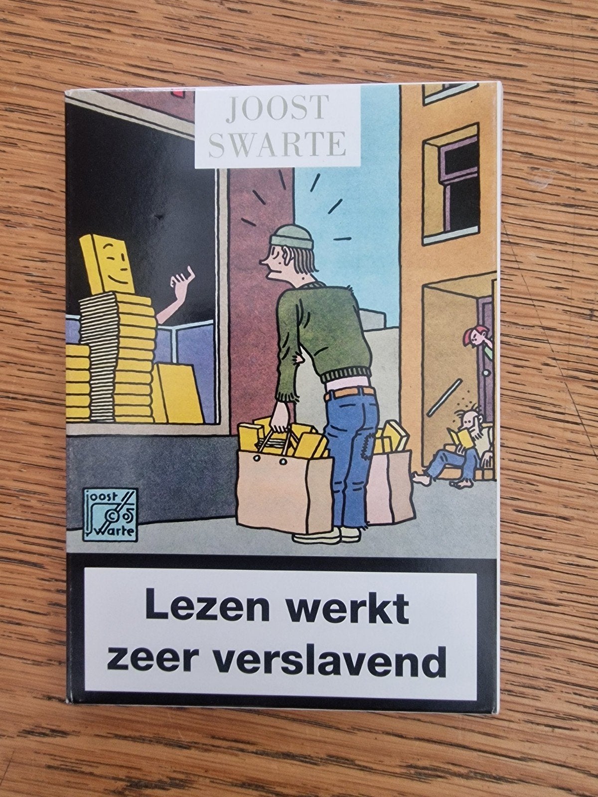 Joost Swarte - Lezen werkt zeer verslavend, Ophalen of Verzenden, Zo goed als nieuw, Joost Swarte, Nederland