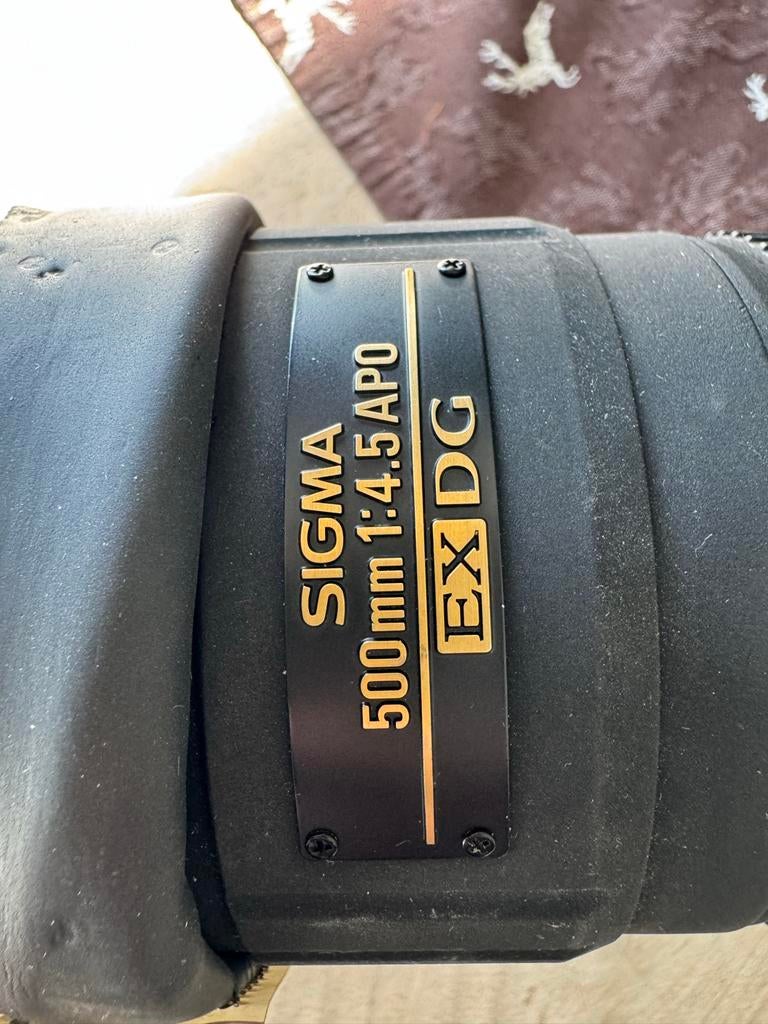 Sigma 500mm 1:4.5 APO EX DG Telelens, Ophalen of Verzenden, Gebruikt, Telelens, Zoom