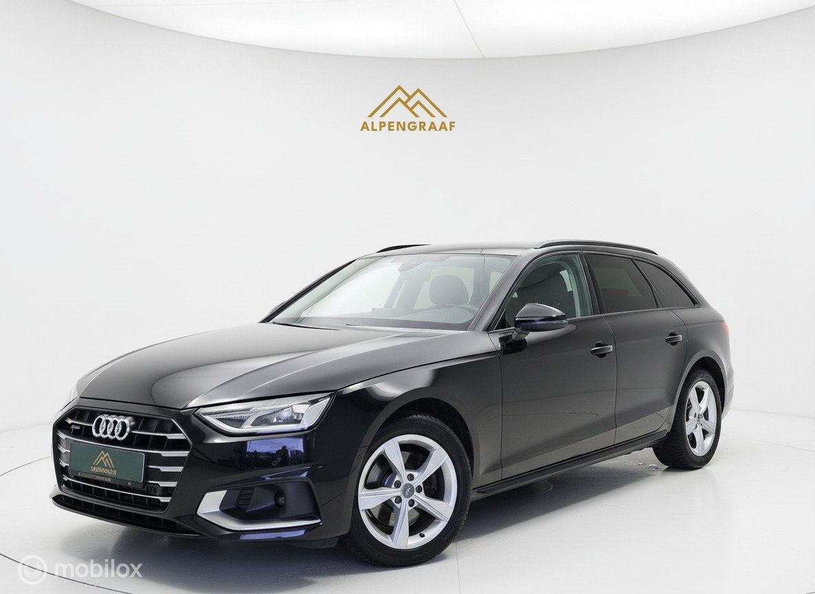 Audi A4 Avant 40 TFSI Pro Line Facelift |Trekhaak|Led|Navi|, Auto's, Audi, Gebruikt, Zwart, 1984 cc, Automatische klimaatregeling