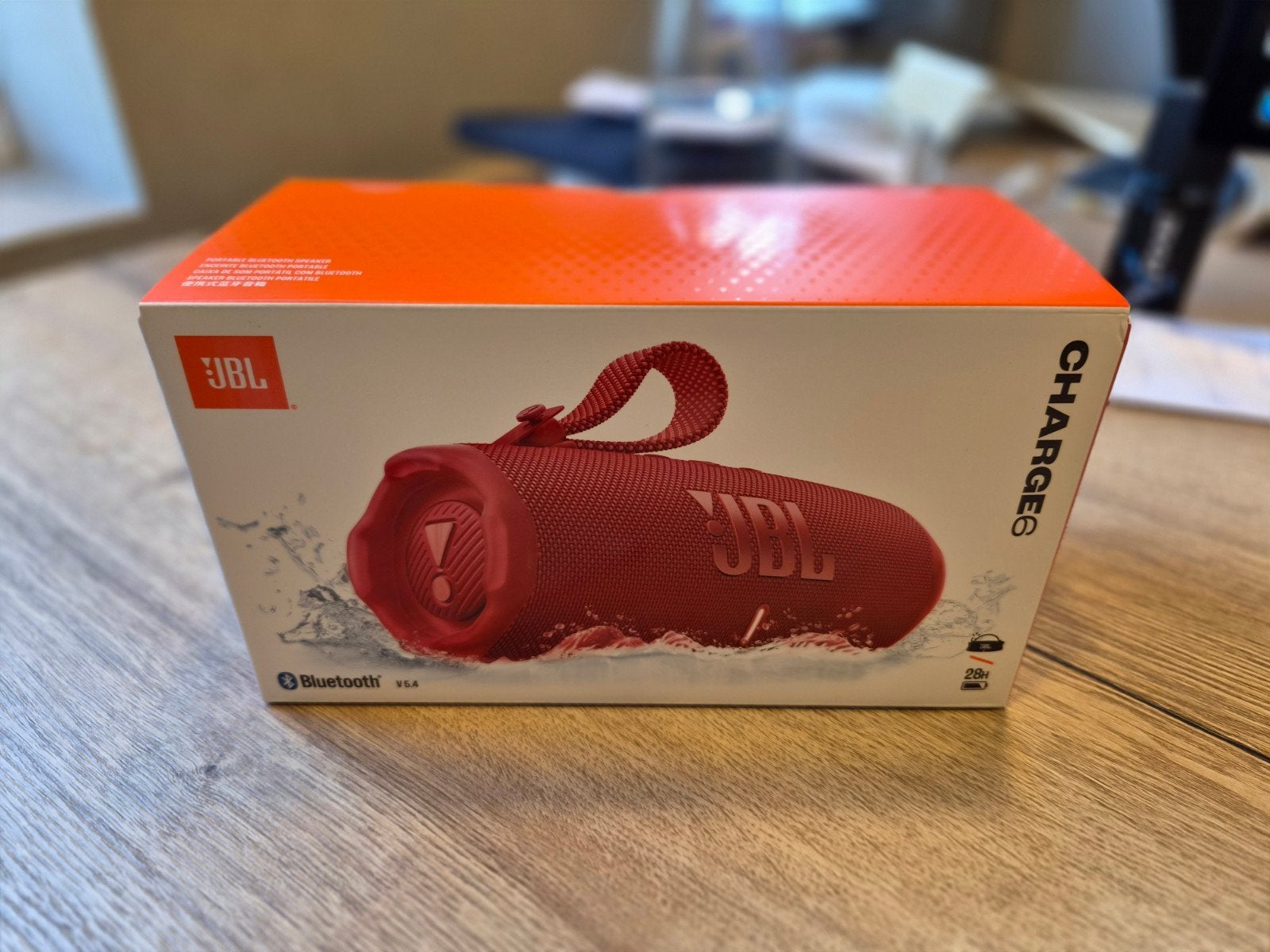 JBL Charge 6 Red *NIEUW*, JBL, Overige typen, Nieuw, Ophalen of Verzenden