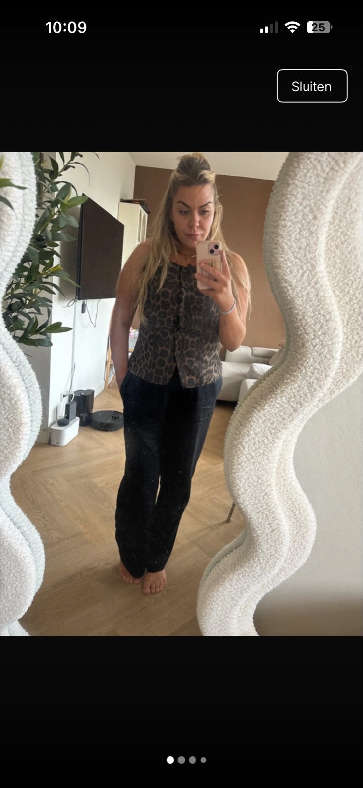 Panter giletje H&M maat 44, nieuw met prijskaartje, Ophalen of Verzenden, Nieuw