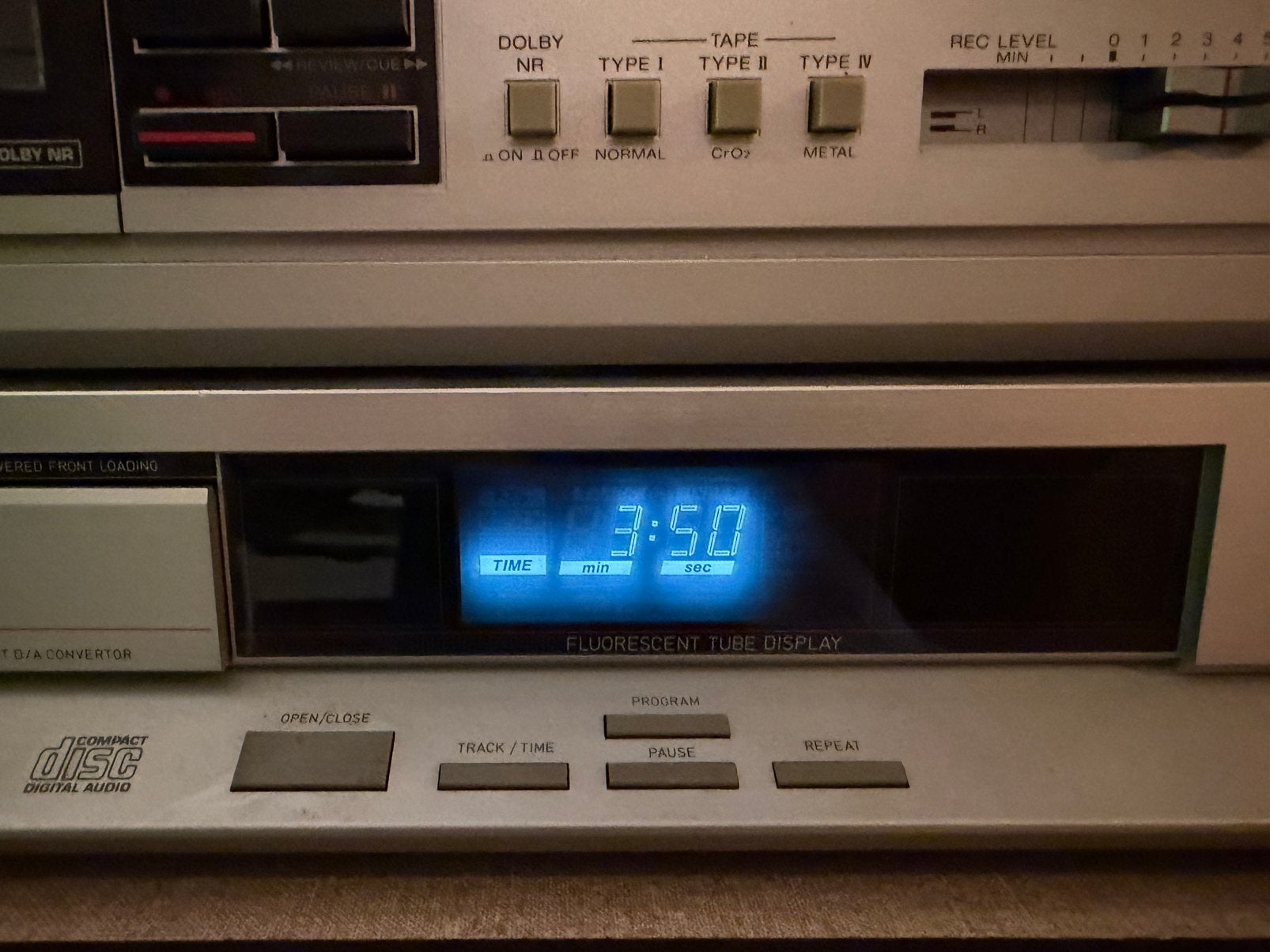 Philips CD471 vintage CD-speler TDA1541  Made in Belgium, Ophalen of Verzenden, Gebruikt, Philips