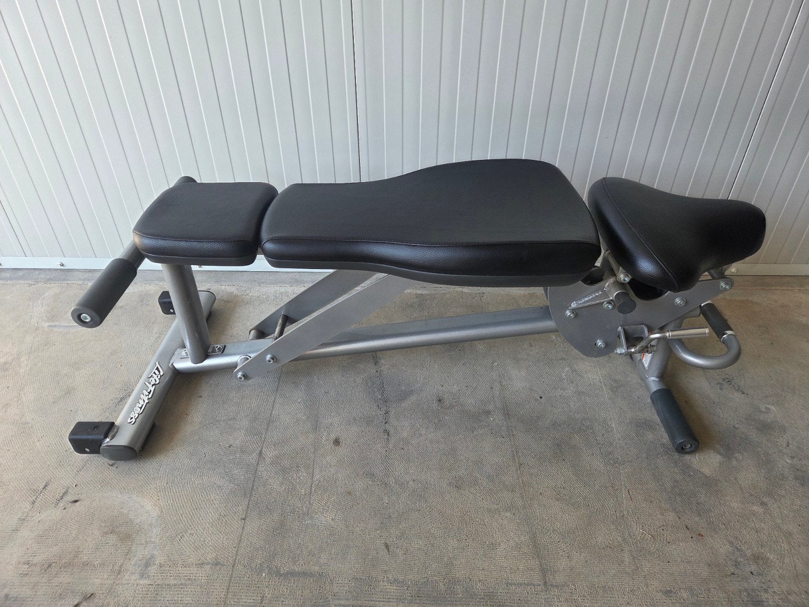 lifefitness life fitness halterbank bench, Ophalen, Fitnessbank