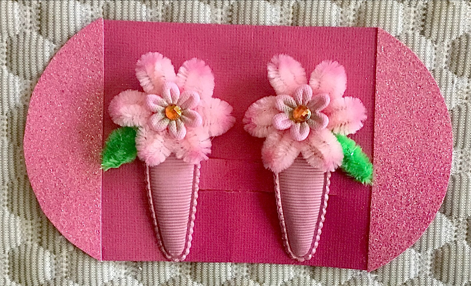 Set van 2 haarclips 26 B, Hobby en Vrije tijd, Verzenden, Nieuw