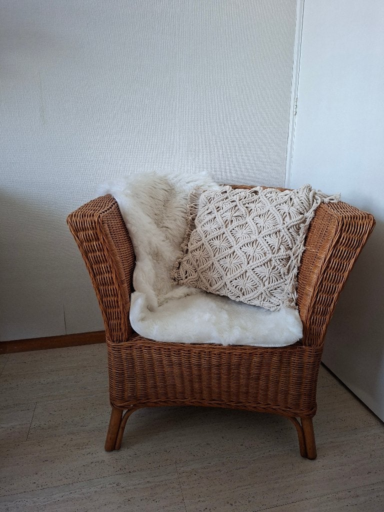 Kuipstoel   fauteuil, Huis en Inrichting, Ophalen, Gebruikt, 75 tot 100 cm, 50 tot 75 cm
