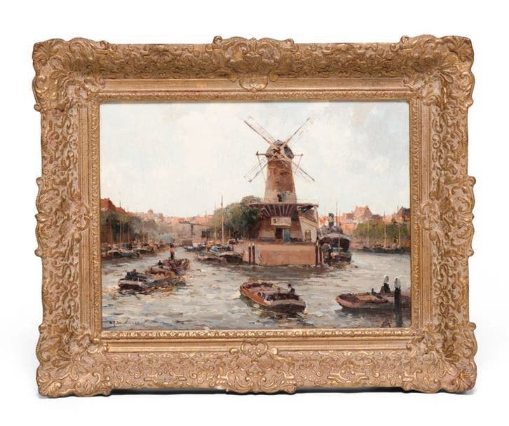 Rotterdam, Delfshaven. Gerard Deftgaauw (1882-1947), Antiek en Kunst, Ophalen