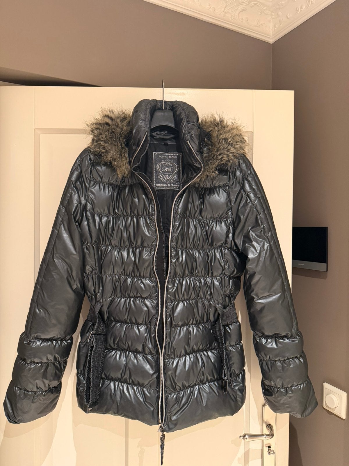 NIEUWSTAAT Poivre Blanc dames ski jas jack dons maat L, Ophalen of Verzenden, Zo goed als nieuw, Jack