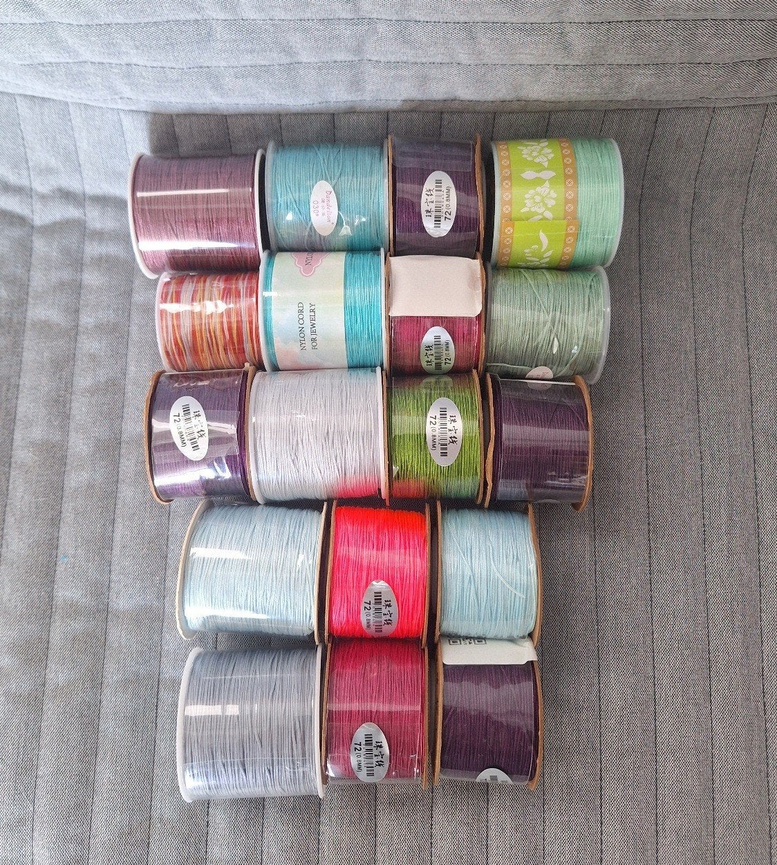 macrame rollen 18 stuks, Ophalen of Verzenden, Nieuw, Draad
