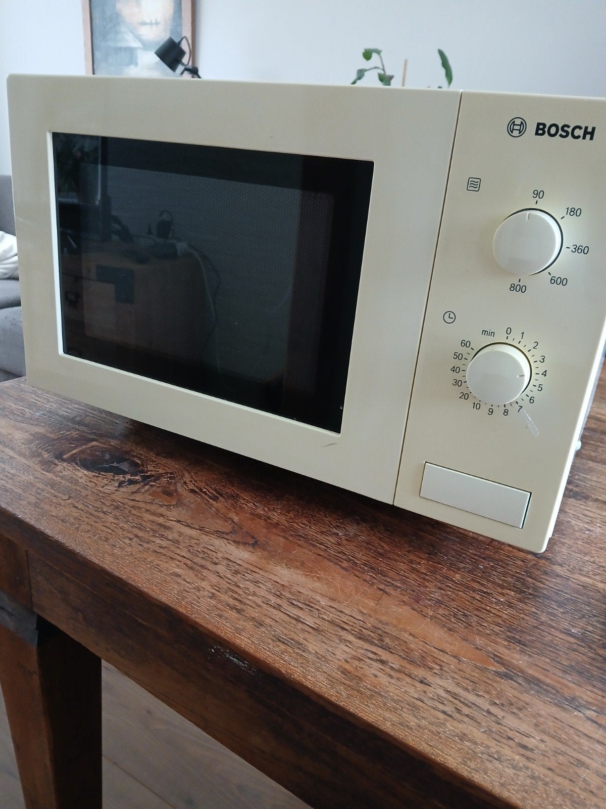 Bosch Magnetron - Gebruikt maar in goede staat, Ophalen, Gebruikt, Magnetron, Draaiplateau