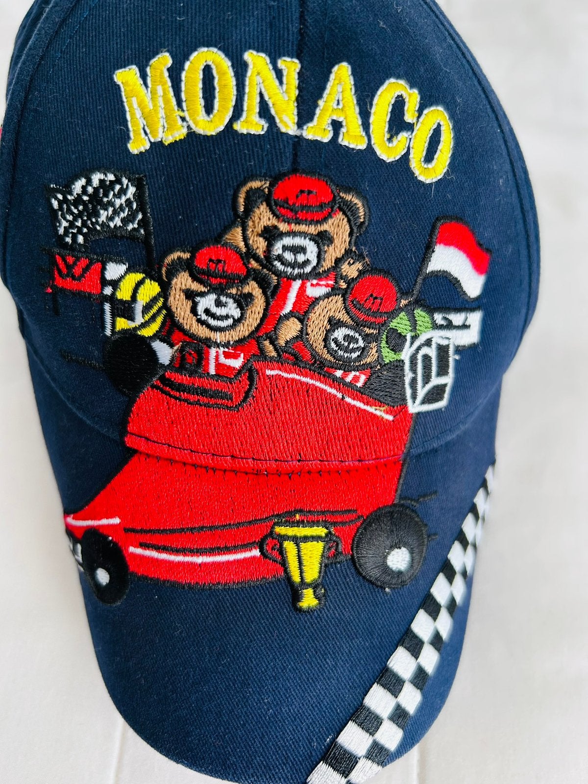 Monaco Monte-Carlo Pet Maat 48 Donkerblauw 100% Katoen, Jongen of Meisje, Ophalen of Verzenden, 104 of kleiner, Pet