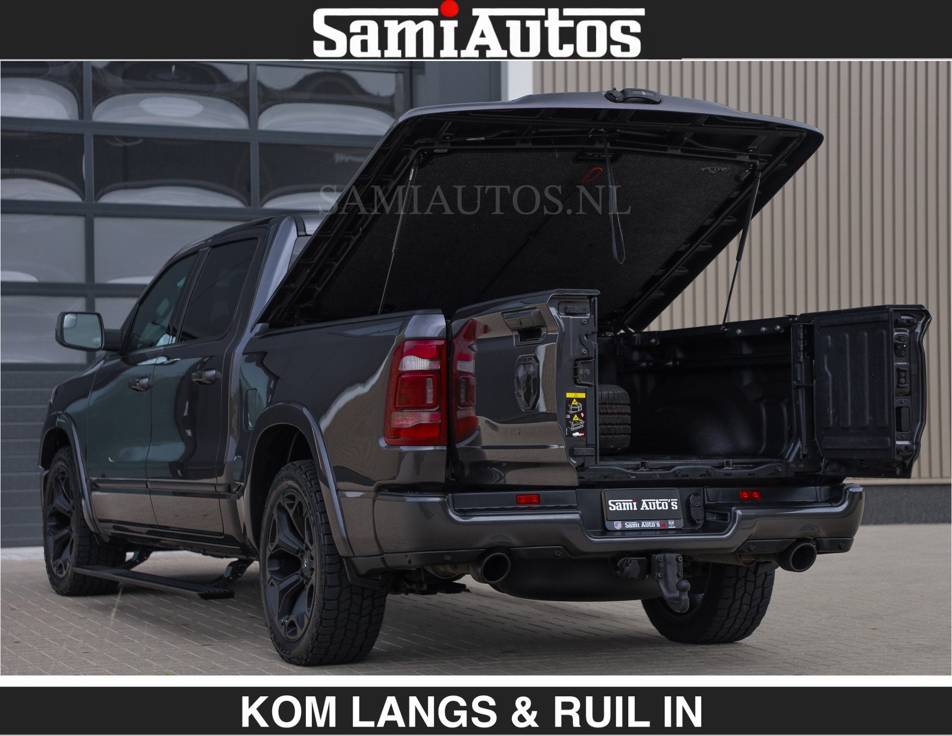 Dodge Ram LIMITED | HEMI 5.7 V8 | MWK KLEP | BOM VOL | GRANI, Auto's, Automaat, Gebruikt, 5654 cc, Met garantie (alle)