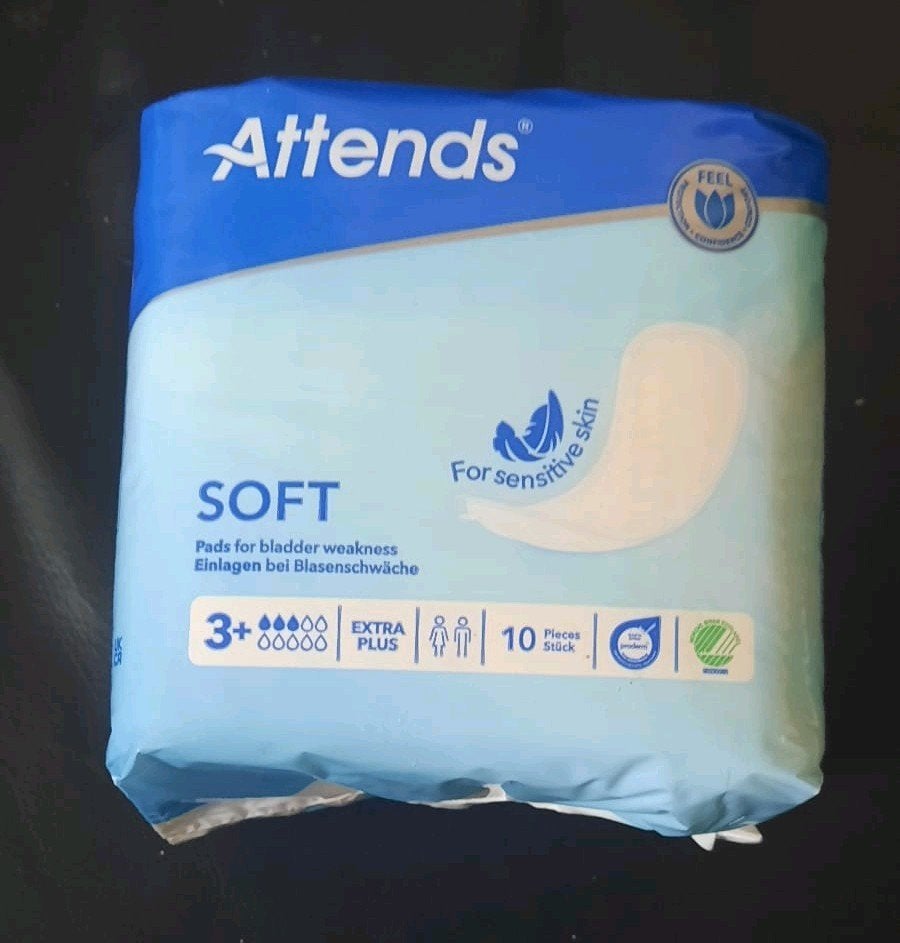 Attends Soft 3+ incontinentie verband 200 inleggers, Diversen, Ophalen of Verzenden, Nieuw
