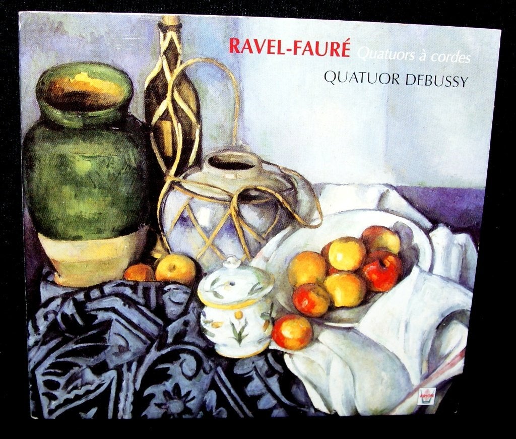Ravel - Faure - Quatuors A Cordes - Quatuor Debussy (Arion,, Cd's en Dvd's, Verzenden, Classicisme, Zo goed als nieuw, Overige typen