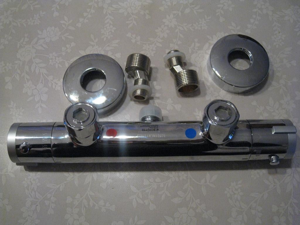 douchekraan/thermostatische mengkraan, Ophalen, Nieuw, Chroom, Douche
