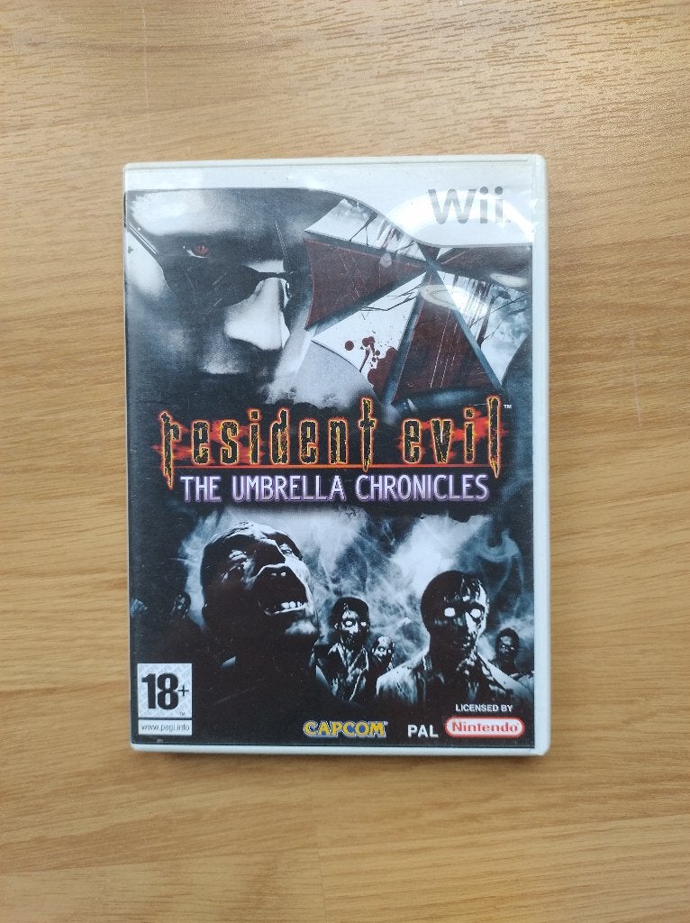 Wii - Resident Evil the Umbrela Chronicales, Vanaf 18 jaar, 2 spelers, Zo goed als nieuw, Ophalen