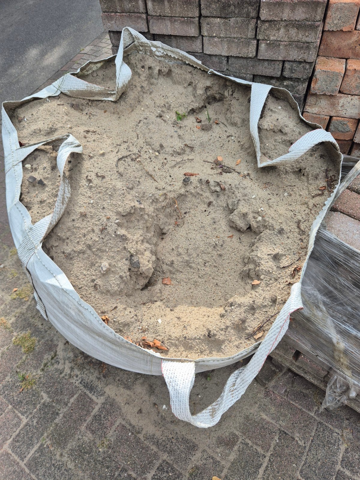 Gratis ophoogzand in big bag, Ophalen, Nieuw, Ophoogzand