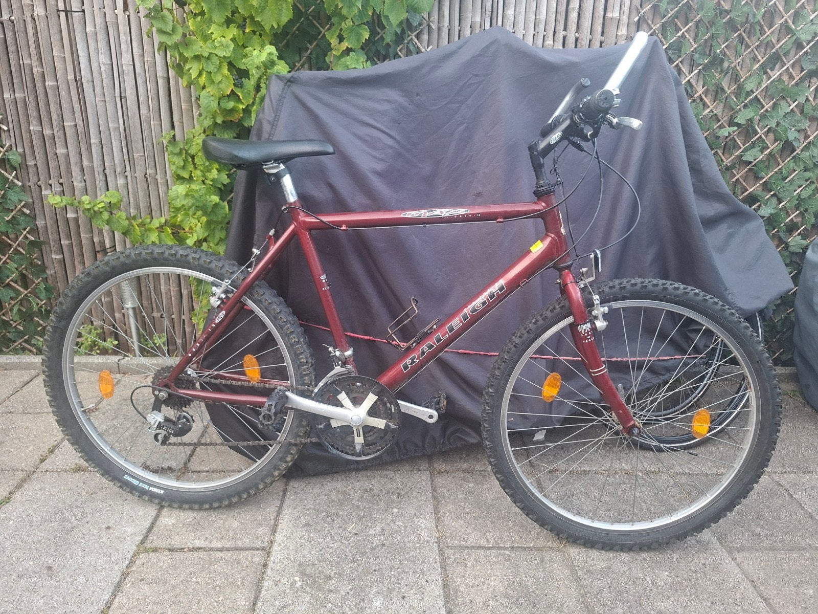 Raleigh Max oldscool Atb mountainbike 3 x 6 speed, Gebruikt, 49 tot 53 cm, Geen vering, Ophalen