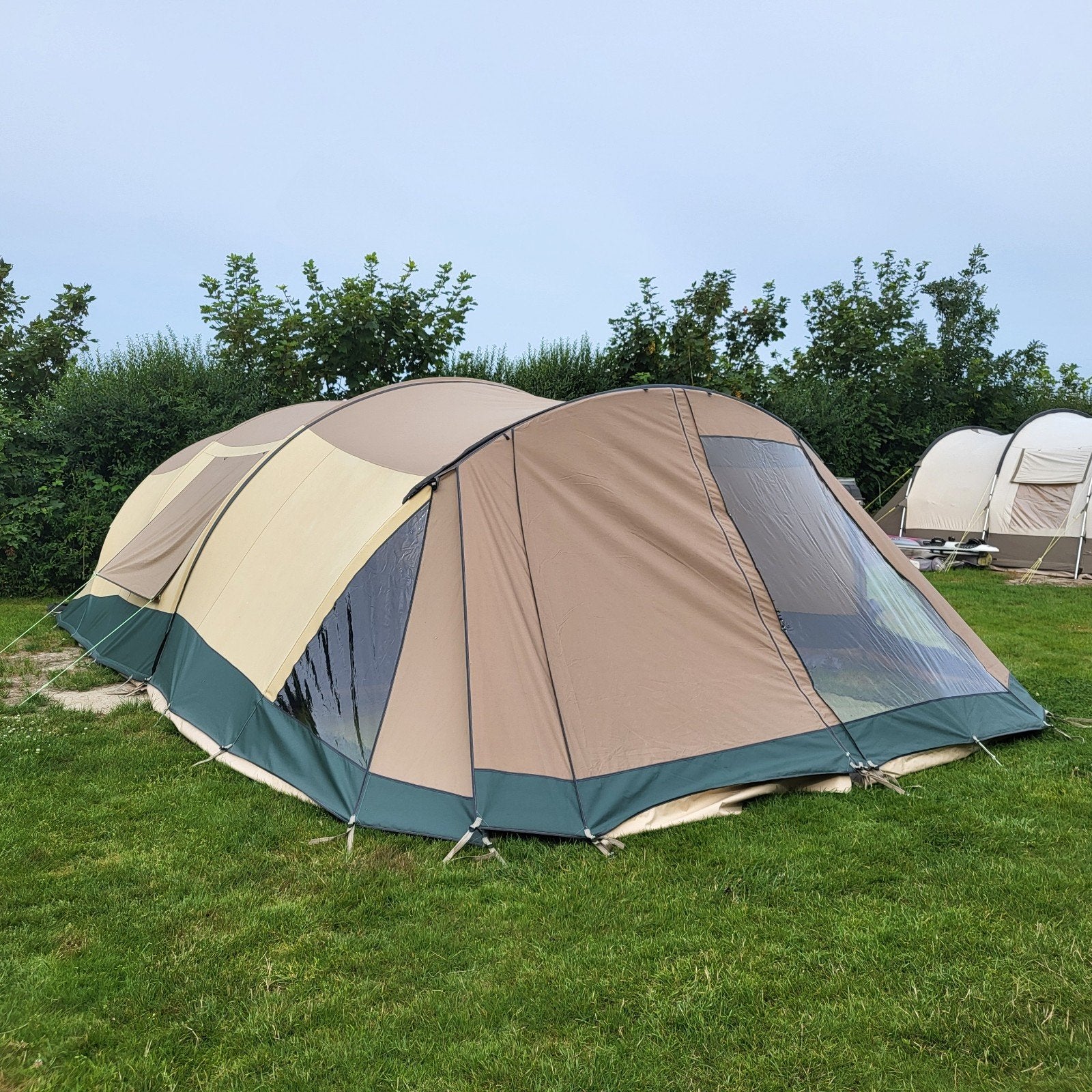 Baco 400 tunneltent, Ophalen
