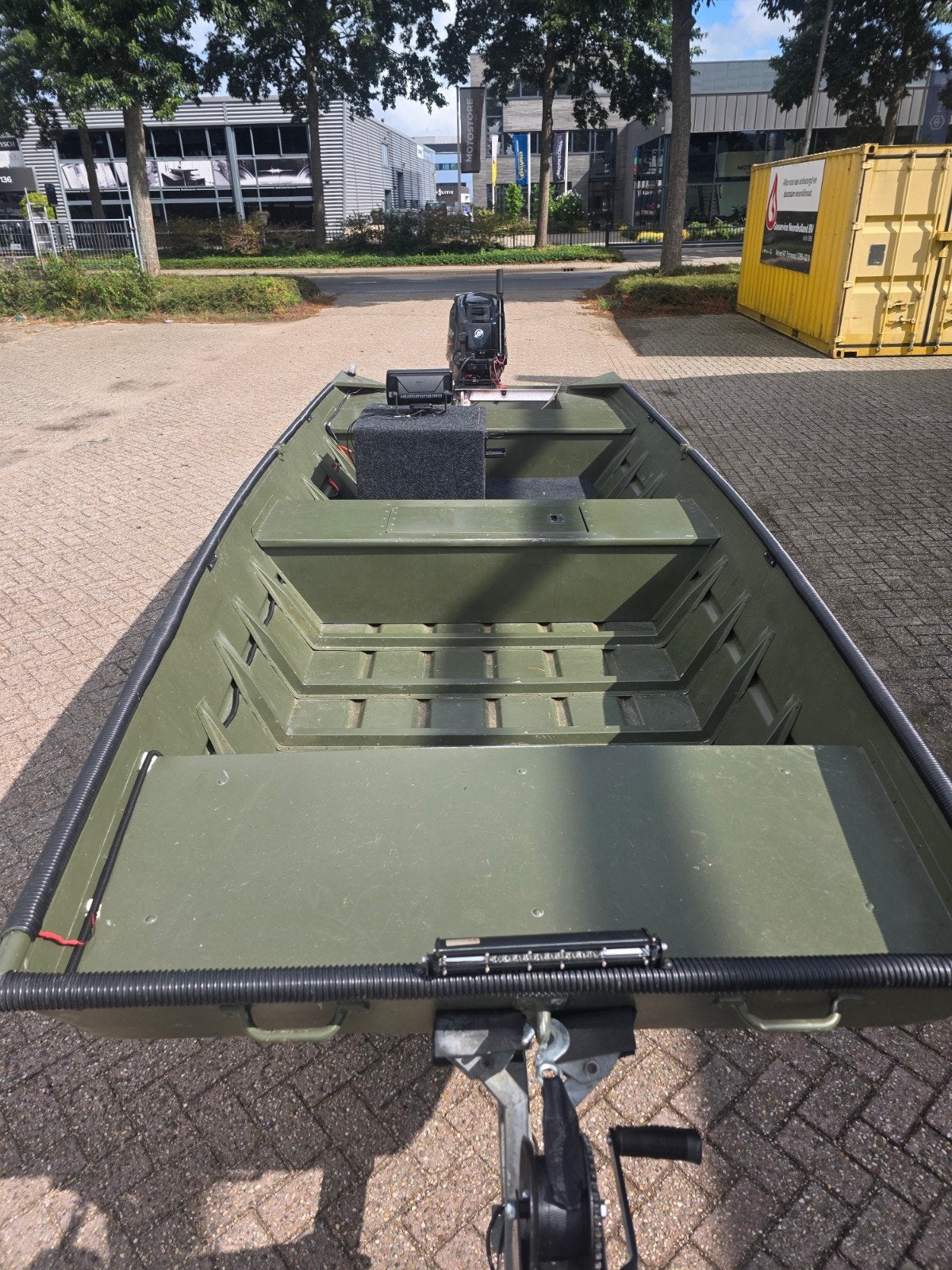 Alumacraft 1648 Visboot met Mercury 40pk buitenboordmotor, Ophalen, Gebruikt, Overige merken, Buitenboordmotor