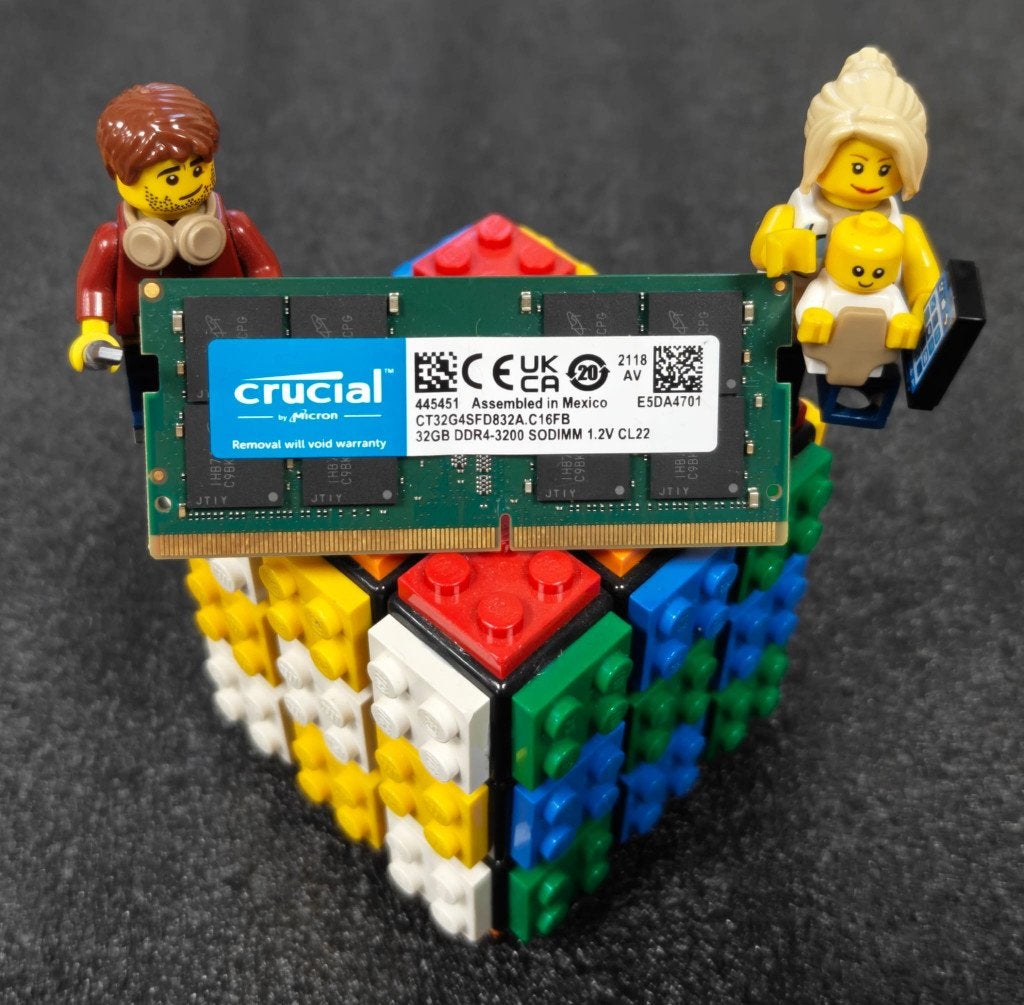 Crucial CT32G4SFD832A 32GB DDR4 3200 SODIMM Geheugen, Computers en Software, RAM geheugen, 32 GB, DDR4, Ophalen of Verzenden, Zo goed als nieuw