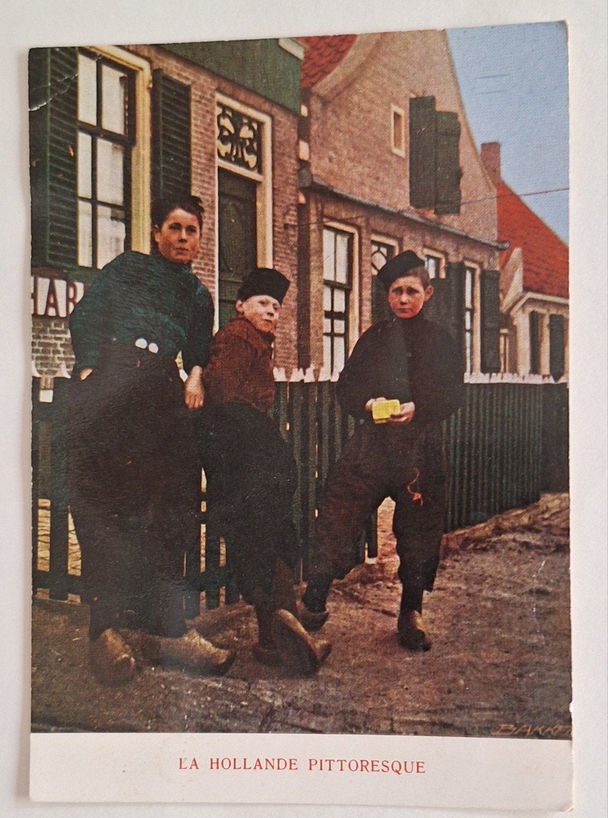 Oude ansichtkaart Urk - La Hollande Pittoresque, Ophalen of Verzenden, 1980 tot heden, Gelopen, Flevoland