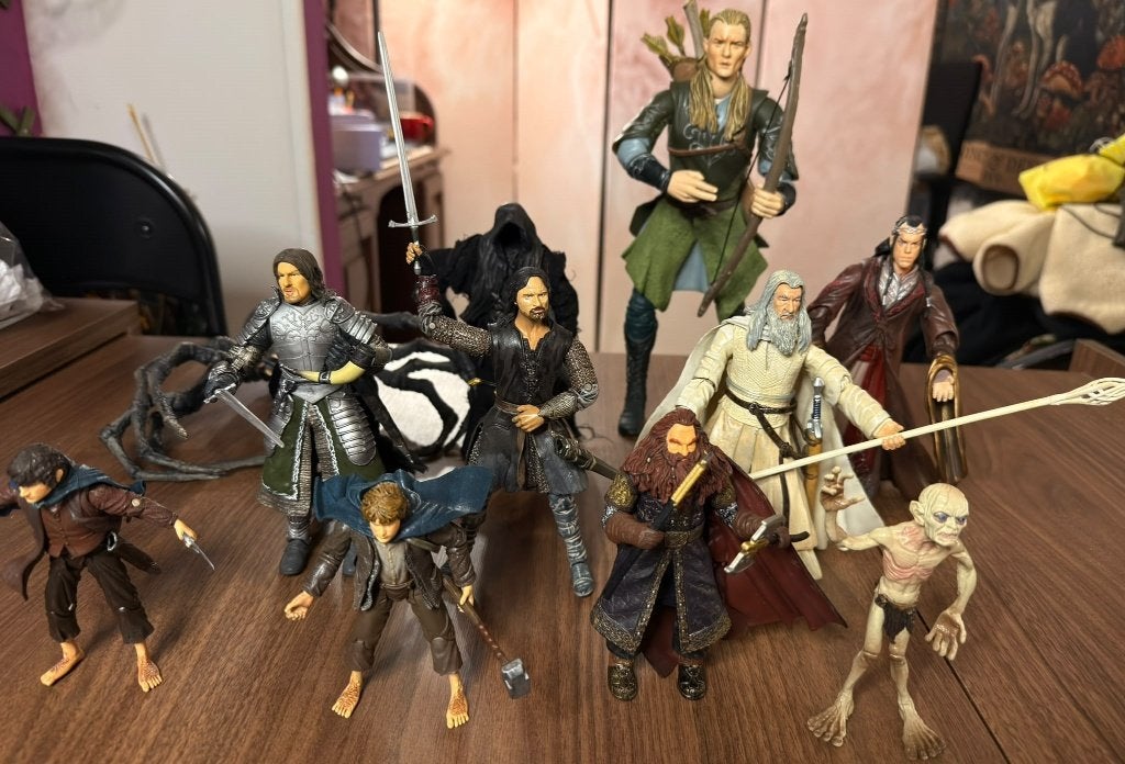 Lord of the Rings Action Figure-pakket, Ophalen of Verzenden, Gebruikt, Actiefiguurtje