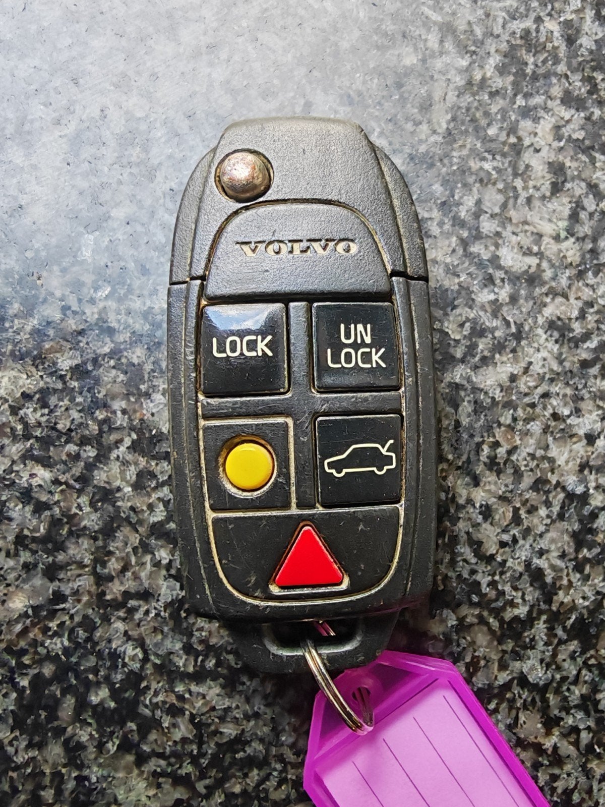 Volvo autosleutel met afstandsbediening, Ophalen of Verzenden, Gebruikt